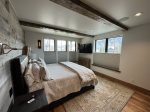 Master bedroom 1st floor with views Crested Butte